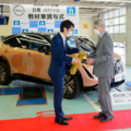 「日産 アリア貸与式」最新の電気自動車が来た！