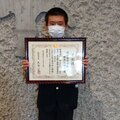 本校軟式野球部が熊本市青少年善行表彰を受賞しました