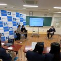 総合学科国際系列３年次　 韓国の朝日（チョイル）高等学校とオンライン交流をしました！！