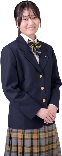 総合学科 遠藤 心優さん（市西原中学校出身）
